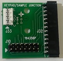 Keypad Sample Junction 184356P Semi Auto biochemistry Human Humalyzer 3000