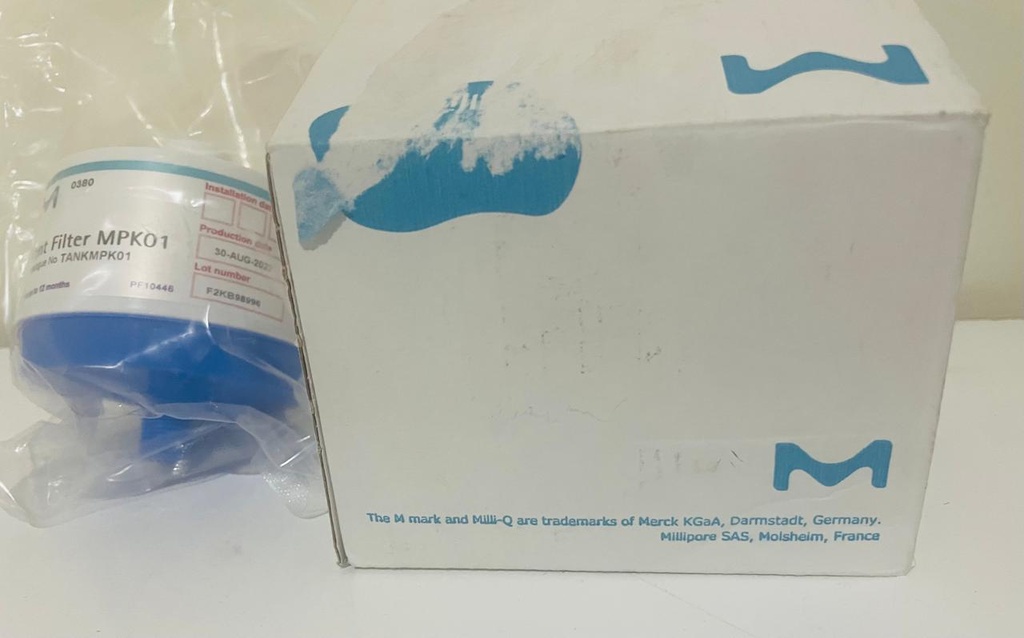 Vent Filter MPK01, Ref:TANKMPK01. Lot:F2KB98996