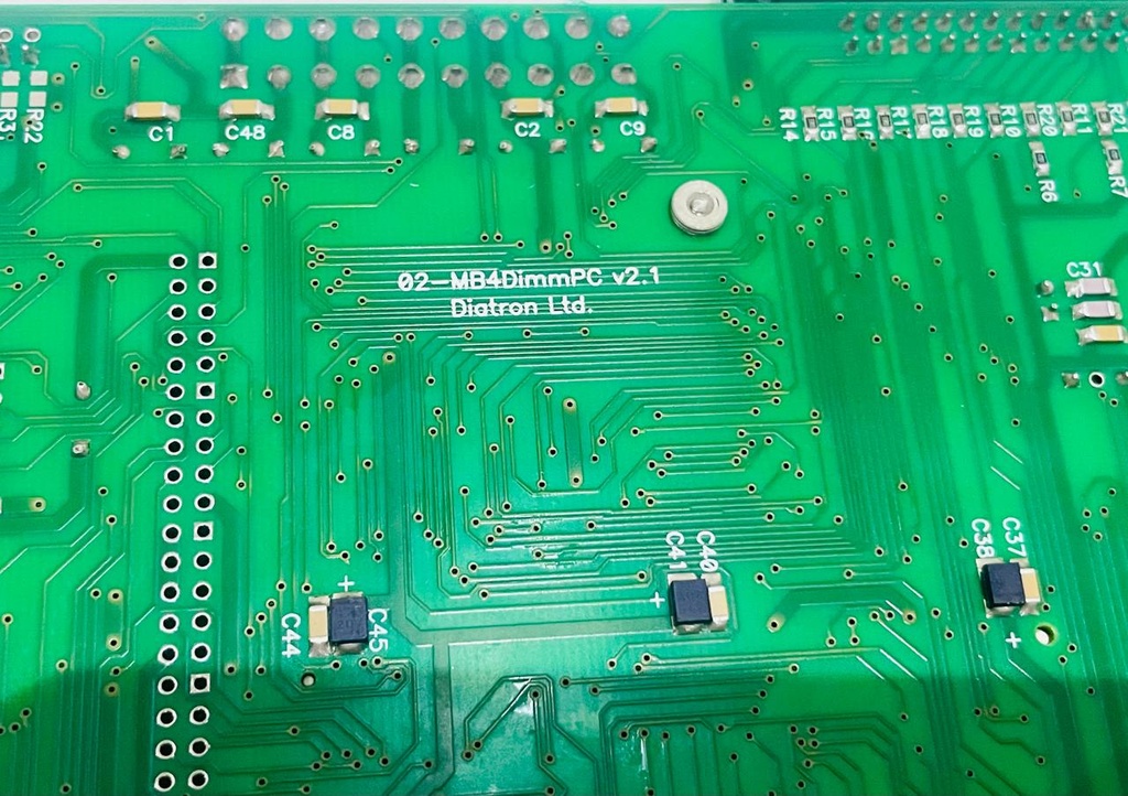 Humacount 30S Hematology Analyzer 02-MB4Dimm PC V2.1 Diatron Ltd. Board