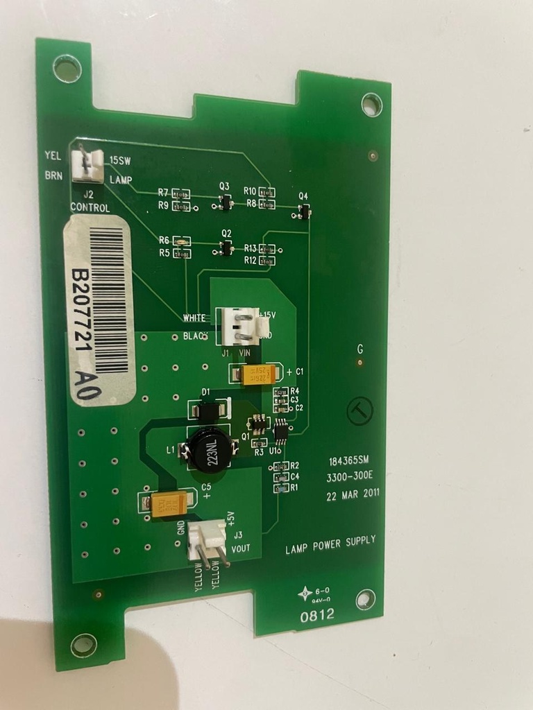 Lamp Power Supply B207721, 184365SM,3300-300E biochemistry Human Humalyzer 3000