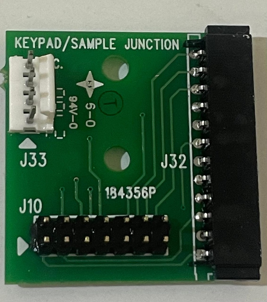Keypad Sample Junction Keypad Sample Junction 184356P Semi Auto biochemistry Human Humalyzer 3000