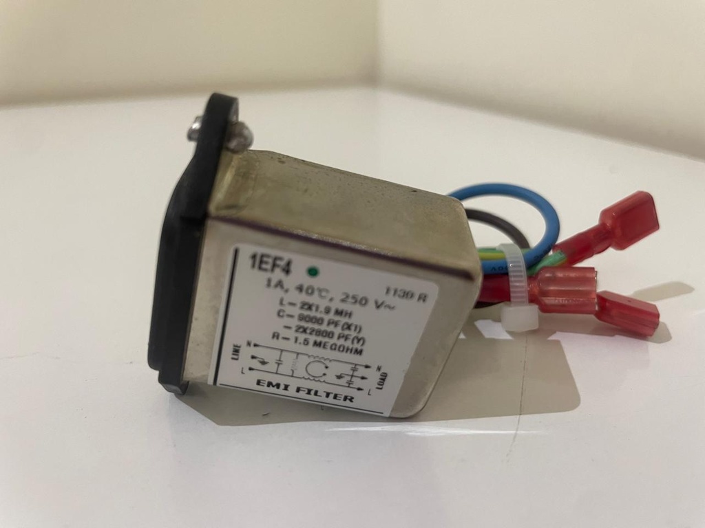 EMI FILTER 1A,40C,250V Semi Auto Biochemistry Human Humalyzer 3000